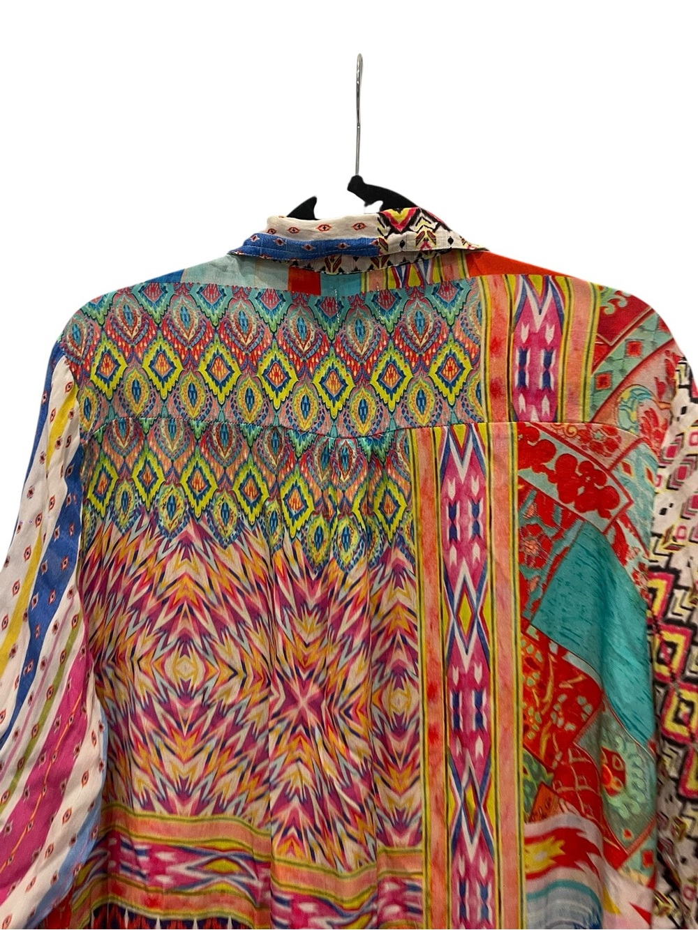 Shana Woman button-up Silk shirt Size:L - Picture 6 of 11